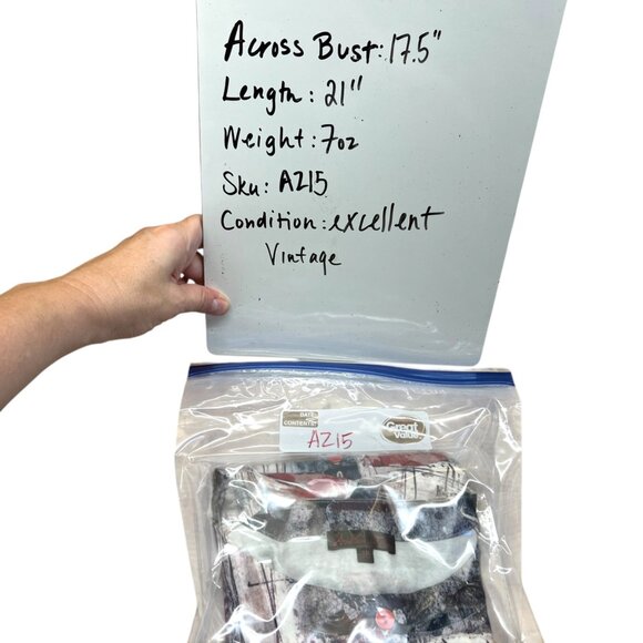 Aventures Des Toiles Abstract Patterned Cotton Cardigan Knit Top Size 38 US 8 - Picture 11 of 12